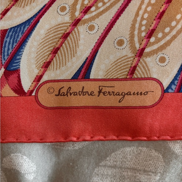 Salvatore Ferragamo Silk Scarf - Picture 4 of 4